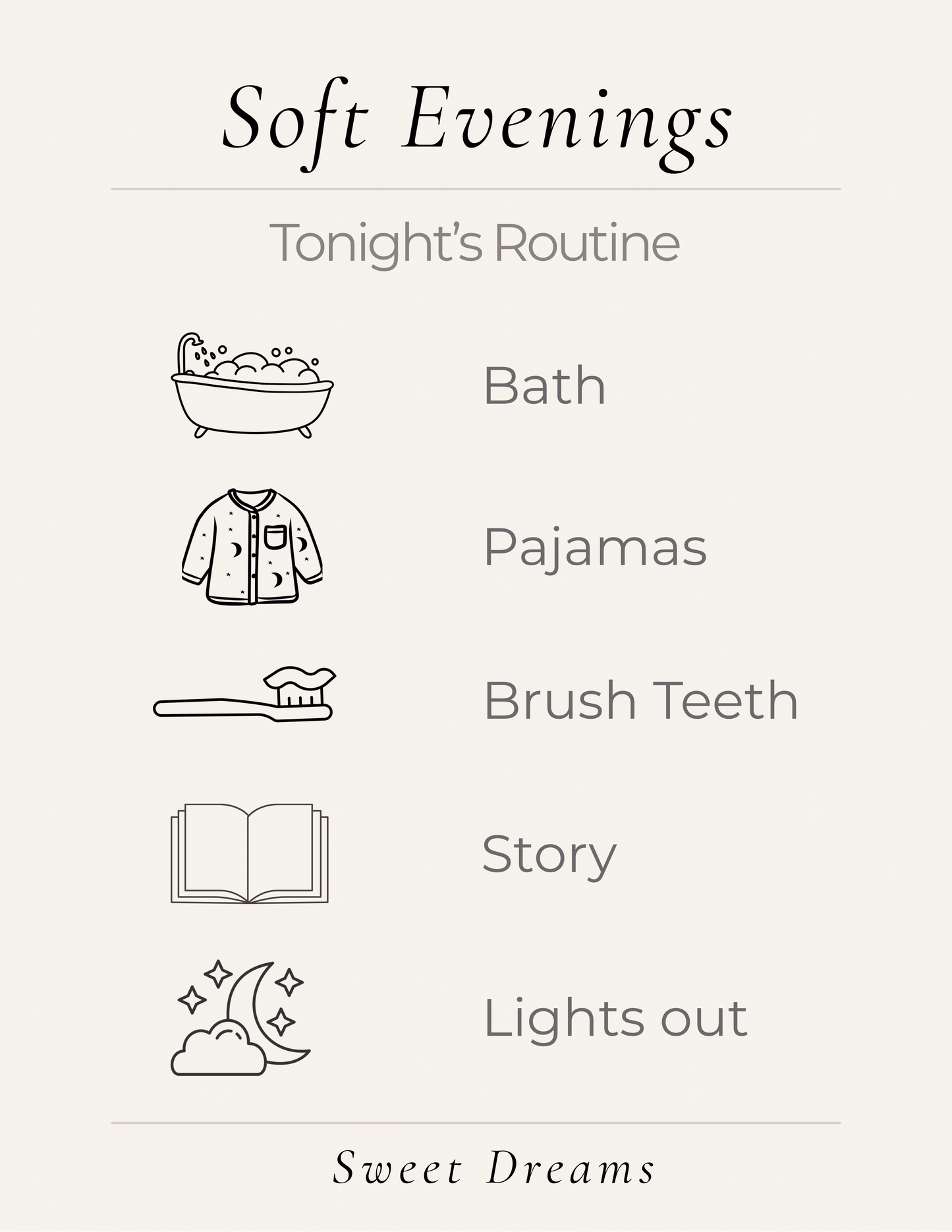 Complete Bedtime Routine Kit