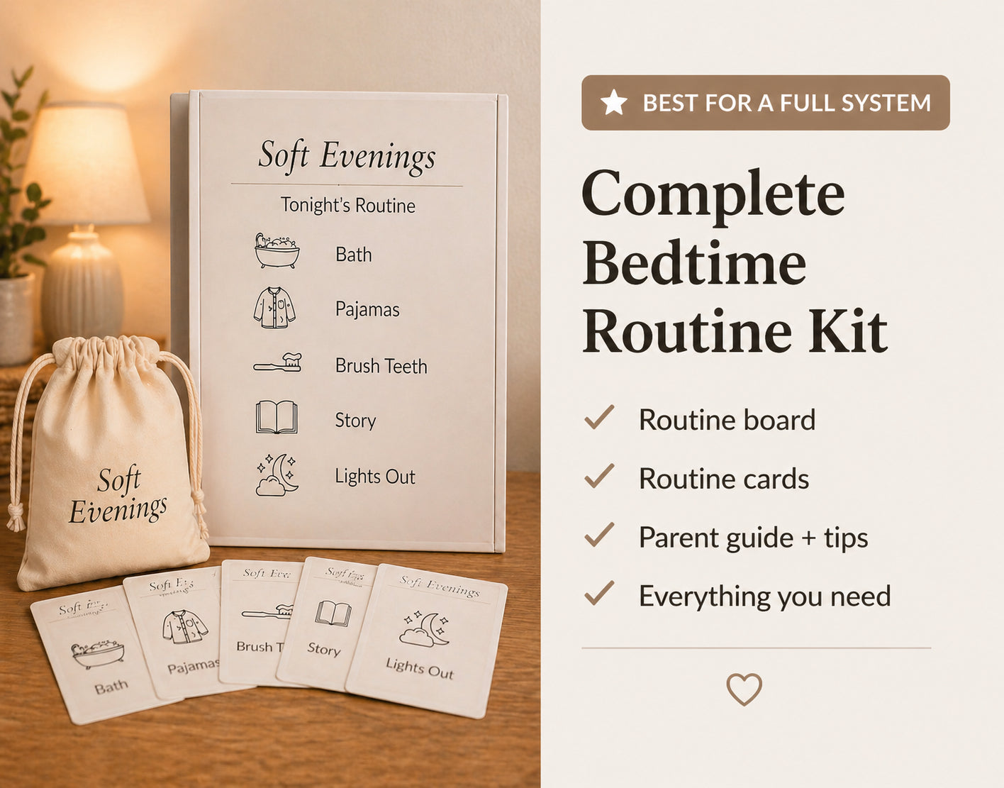 Complete Bedtime Routine Kit